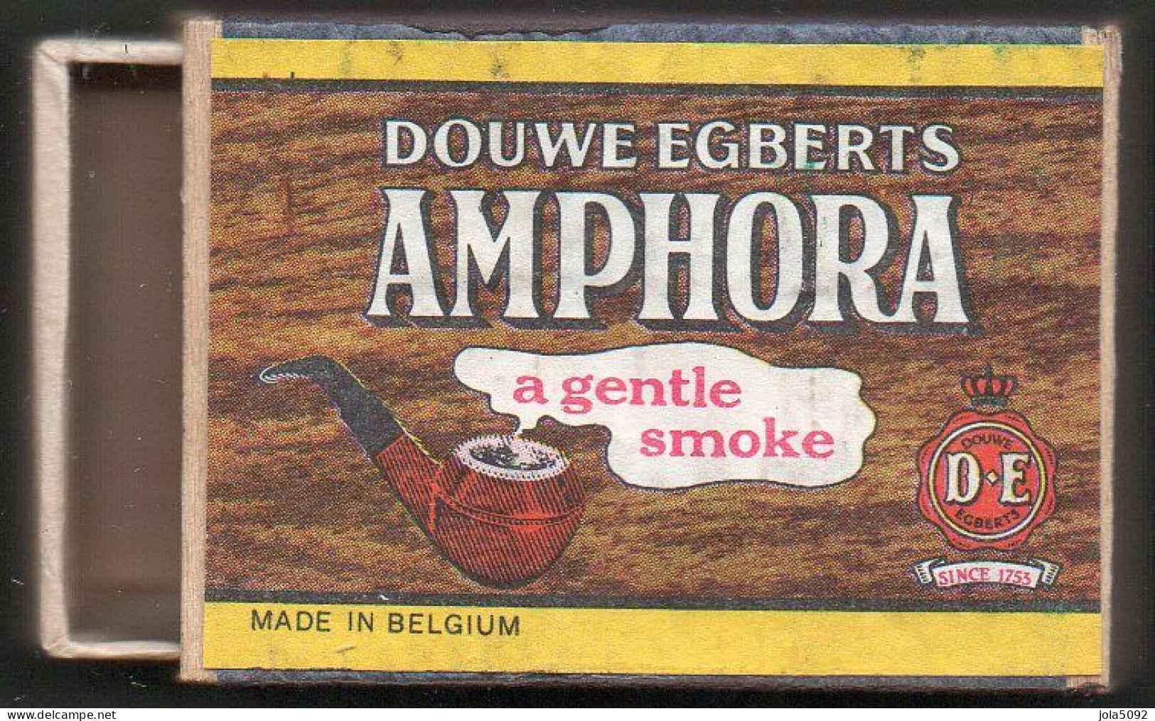 Boîte D'Allumettes - TABAC - DOUWE EGBERTS AMPHORA - Boites D'allumettes