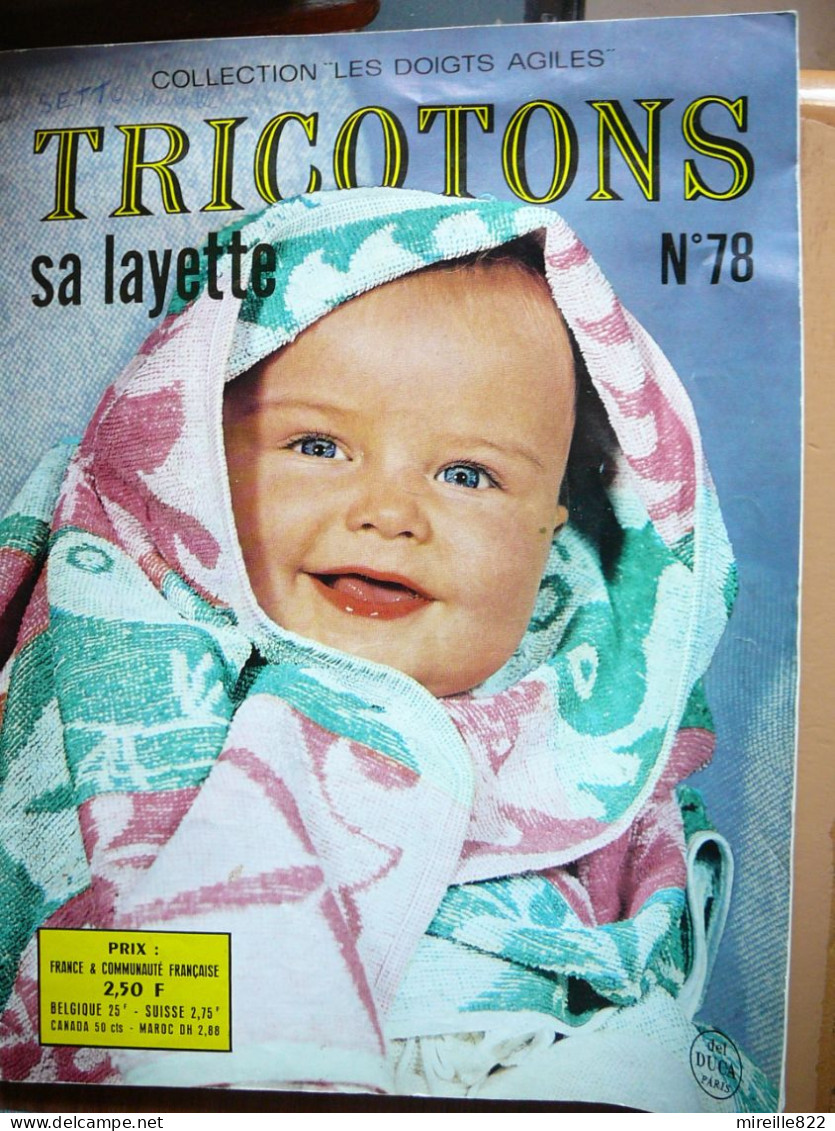 Revue Tricotons Sa Layette N°78 - Wolle