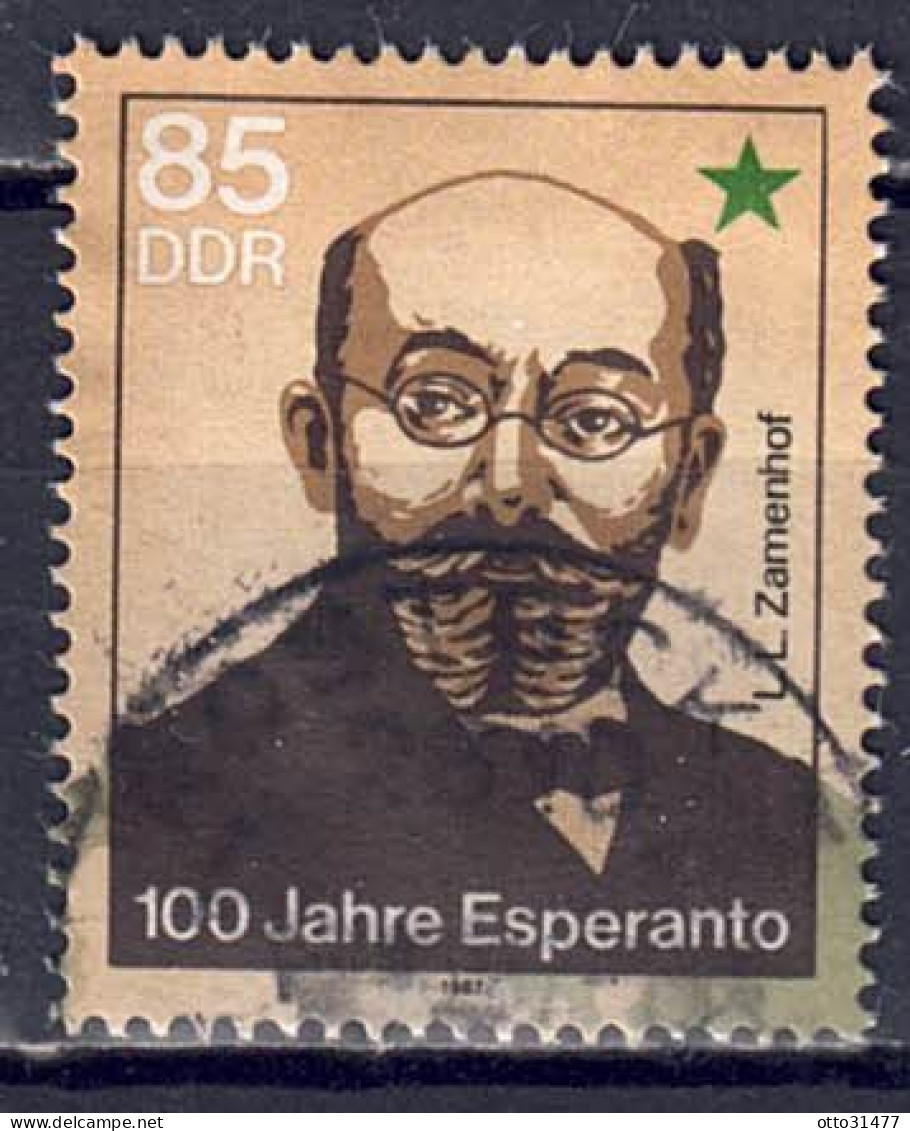 DDR 1987 - Esperanto, Nr. 3106, Gestempelt / Used - 1981-1990