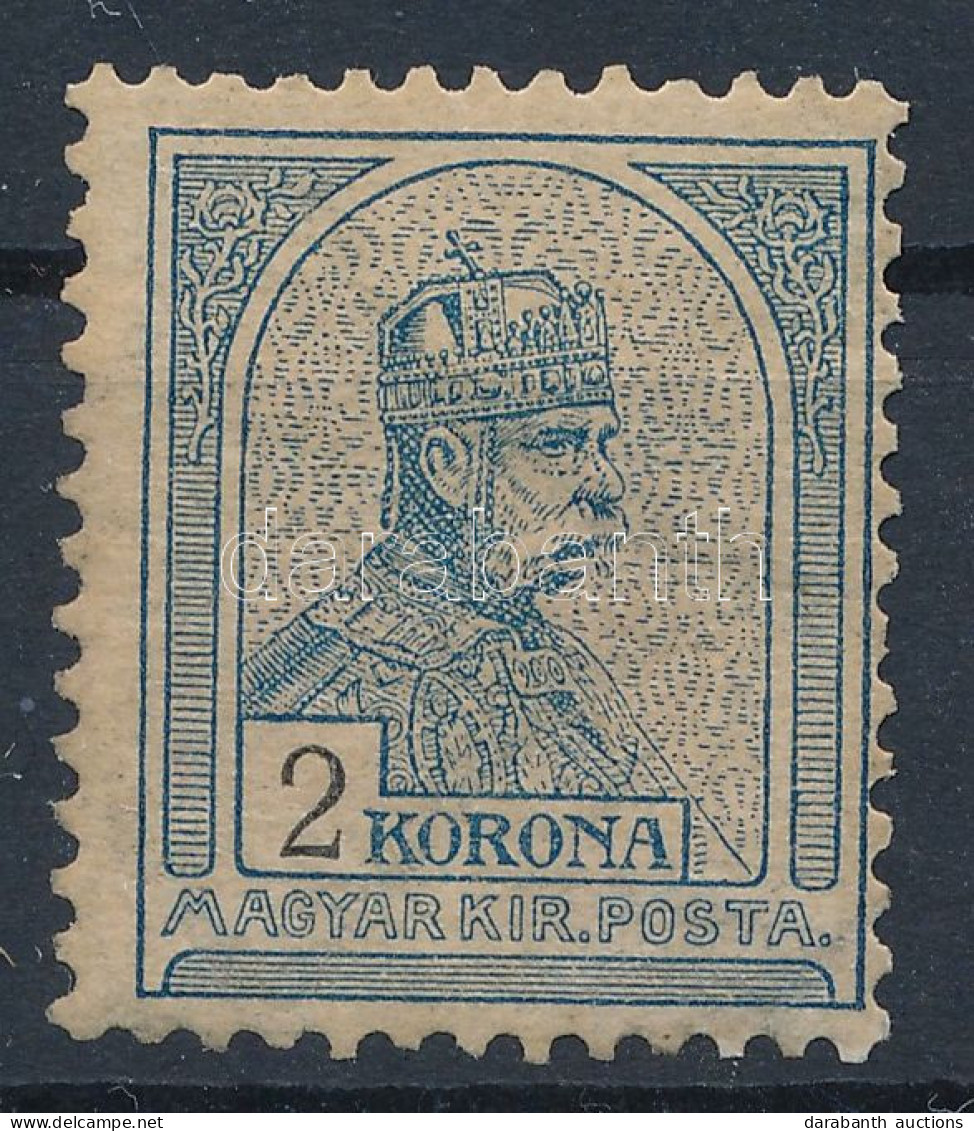 * 1900 Turul 2K Alig Látható Falcnyommal (135.000) (ránc / Crease) - Otros & Sin Clasificación