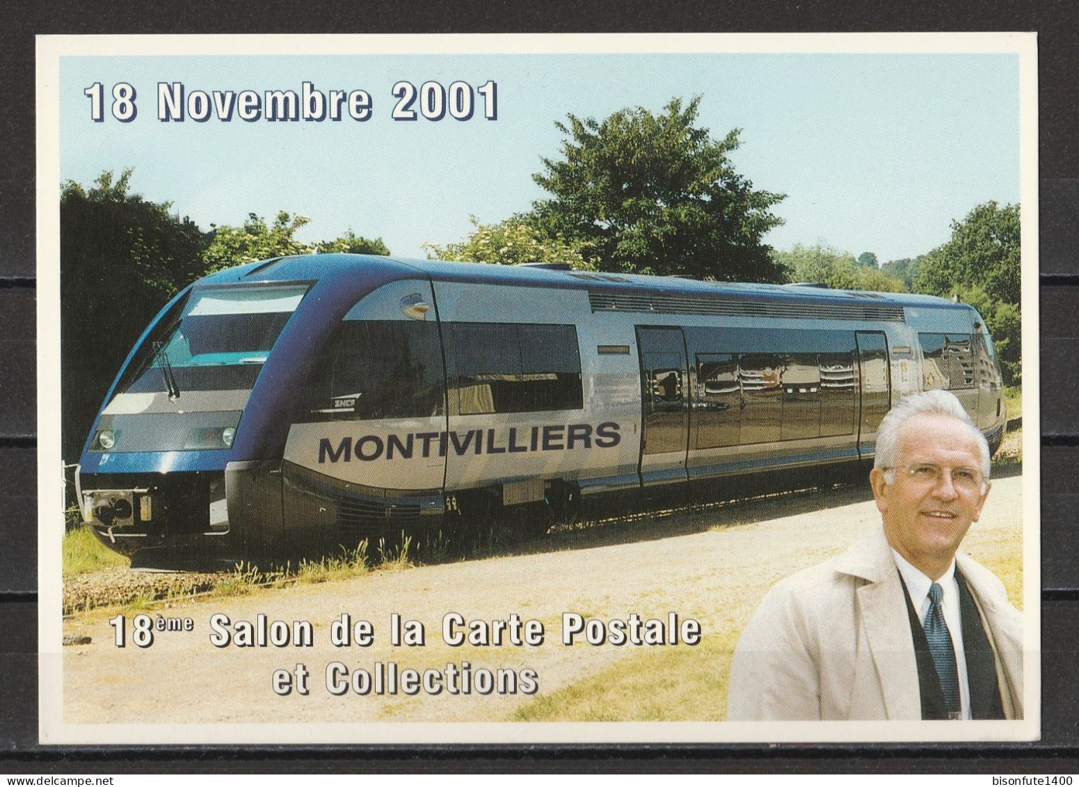MONTVILLIERS : 18ème Salon De La Carte Postale Et Collections Du 18 Novembre 2001 (voir Photo). - Montivilliers
