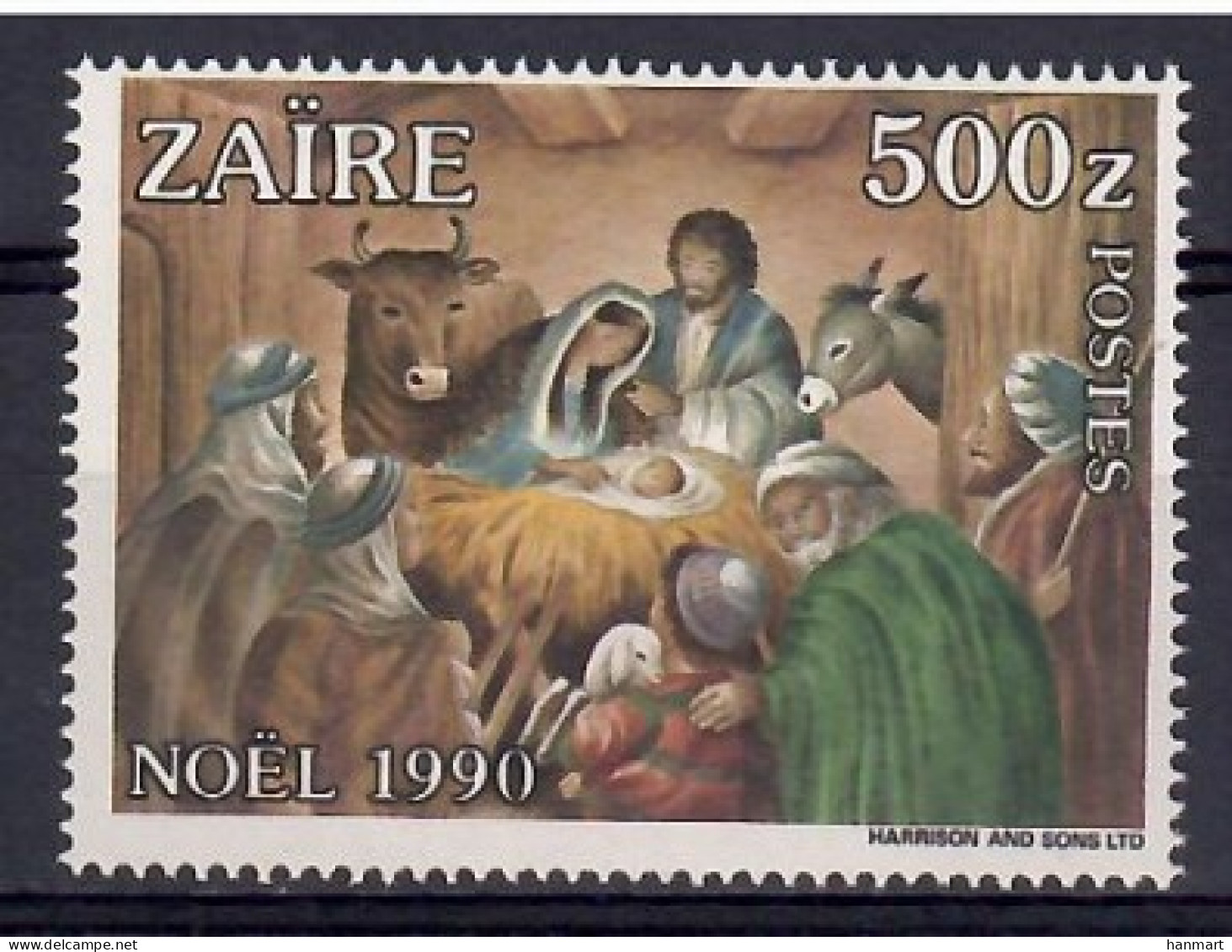 Congo, Democratic Republic (Kinshasa) 1991 Mi 1044 MNH  (ZS6 ZRE1044) - Vaches