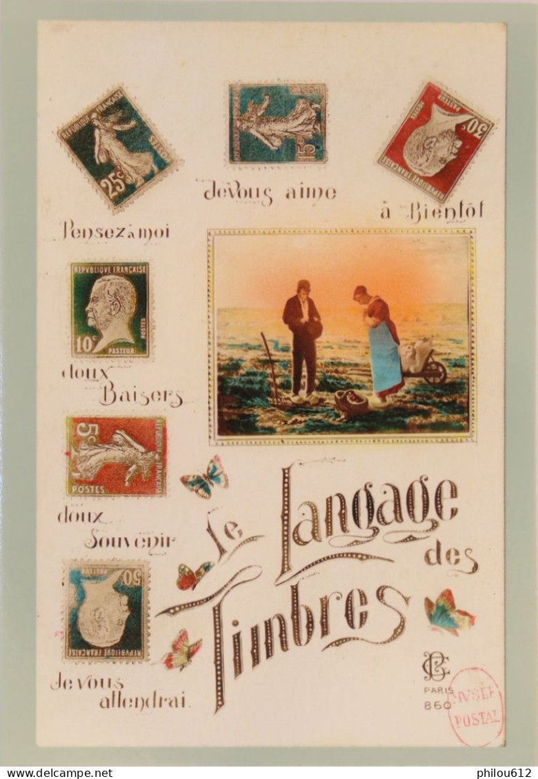 Le Langage Des Timbres - 2020 - Prêts-à-poster:Stamped On Demand & Semi-official Overprinting (1995-...)