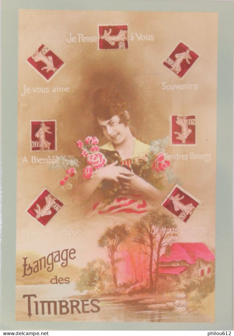 Le Langage Des Timbres - 2020 - Prêts-à-poster:Stamped On Demand & Semi-official Overprinting (1995-...)