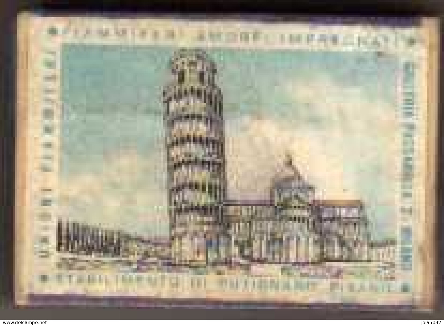 Boîte D'Allumettes - ITALIE - STABILIMENTO DI PUTIGNANO - PISANO - Matchboxes