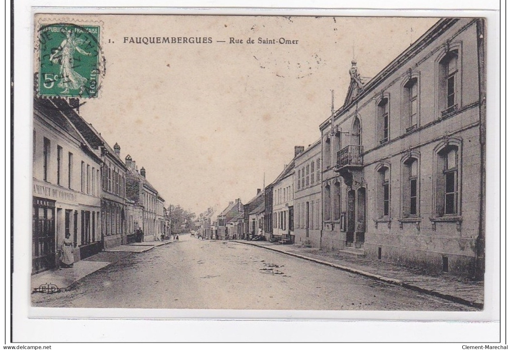 FAUQEMBERGUE : Rue Saint-omer - Tres Bon Etat - Fauquembergues