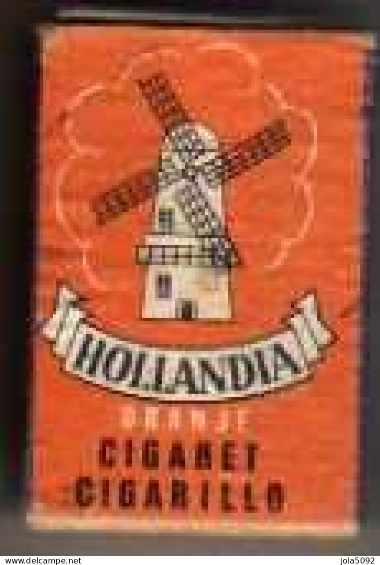 Boîte D'Allumettes - CIGARETTES/CIGARILLOS HOLLANDIA - MOULIN A VENT - Boites D'allumettes