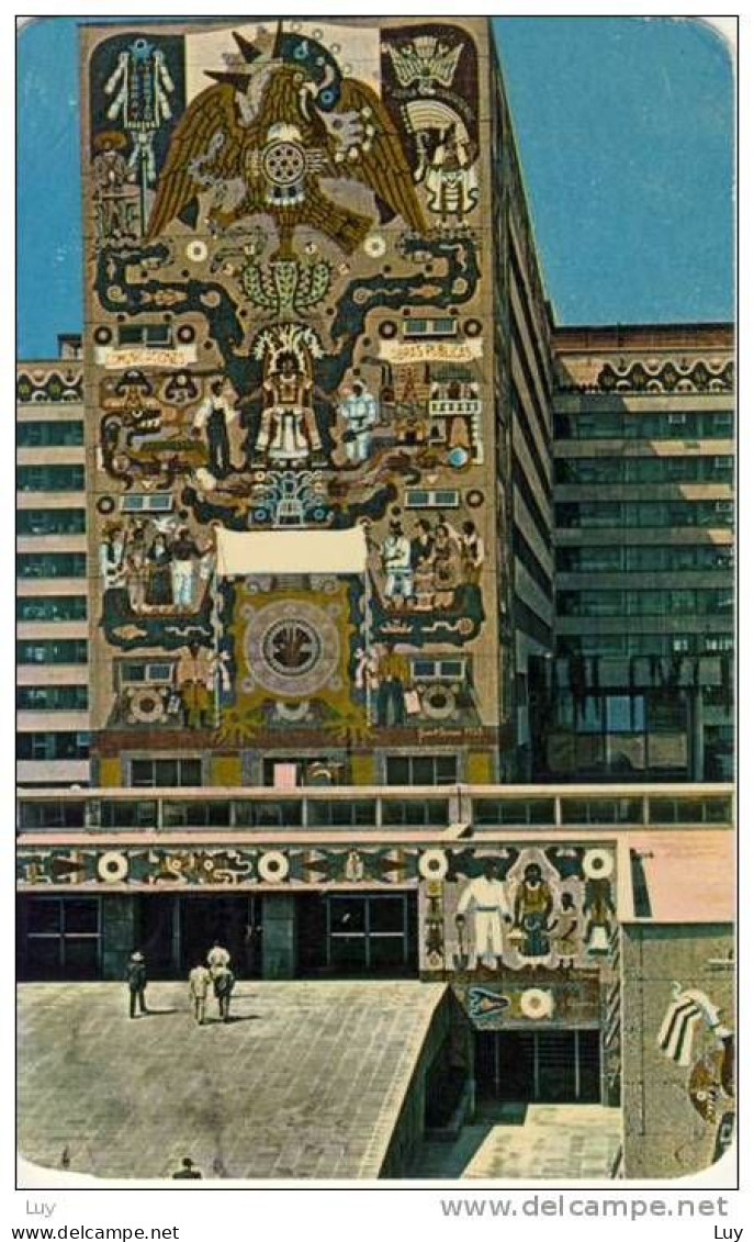 Mexico - Secretaria De Comunicaciones Y Obras Publicas, Communications And Public Work Building, 1966 - Mexique