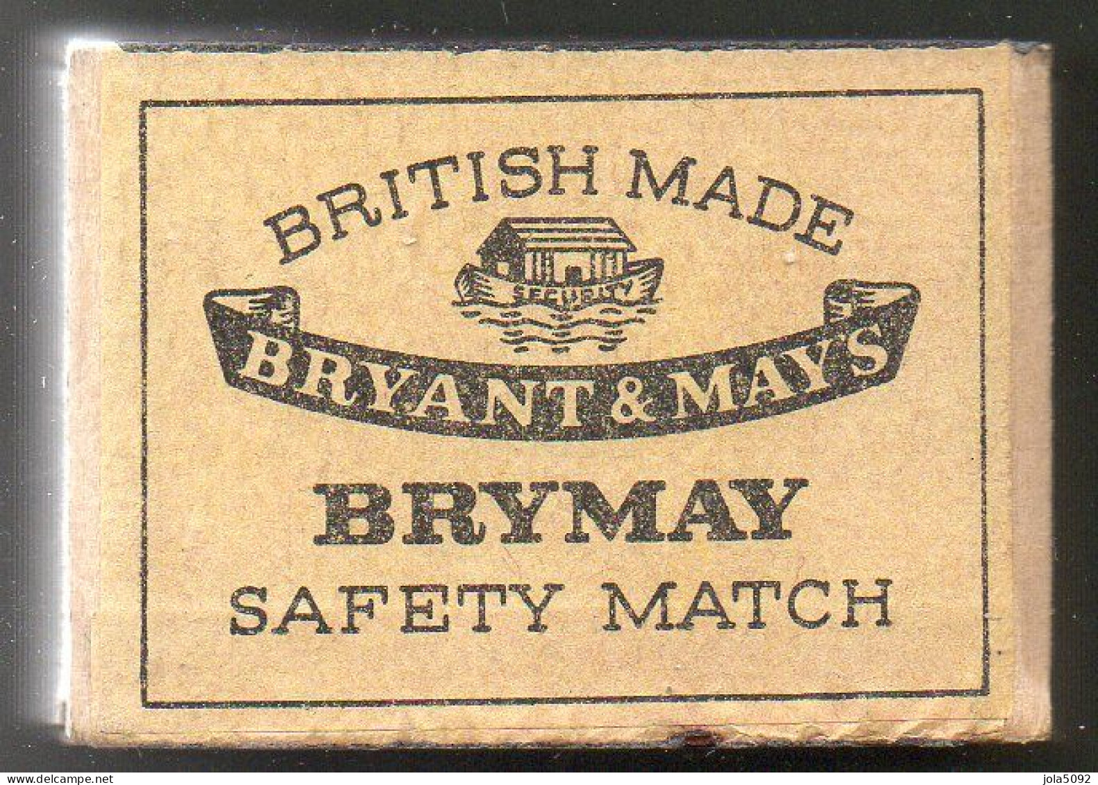 Boîte D'Allumettes - ANGLETERRE - BRYMAY - BRYANT & MAY'S - Boites D'allumettes