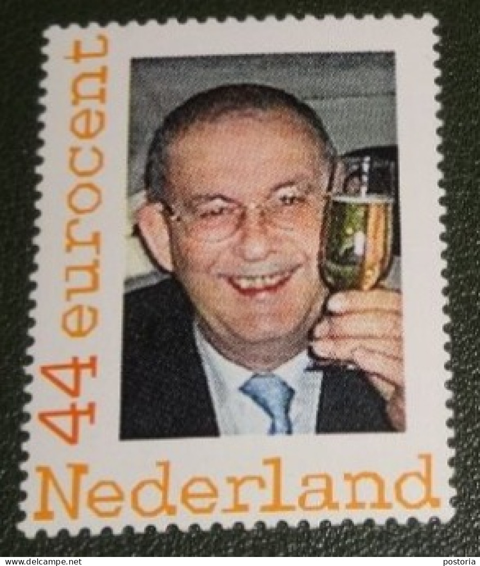 Nederland - NVPH - 2562 - Persoonlijke Postfris - Man - Proost - Champagne - Persoonlijke Postzegels