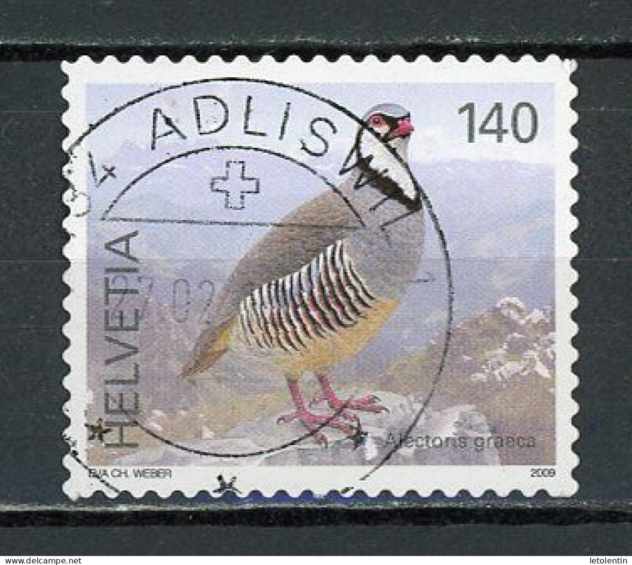 SUISSE - OISEAU - N° Yvert 2025 Obli. - Usati