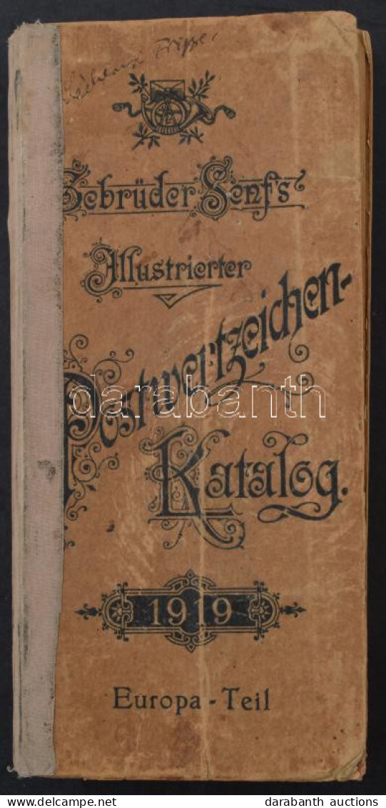 Gebrüder Genfs Illustrieter Postwertzeichen Katalog 1919 Europa - Teil - Other & Unclassified