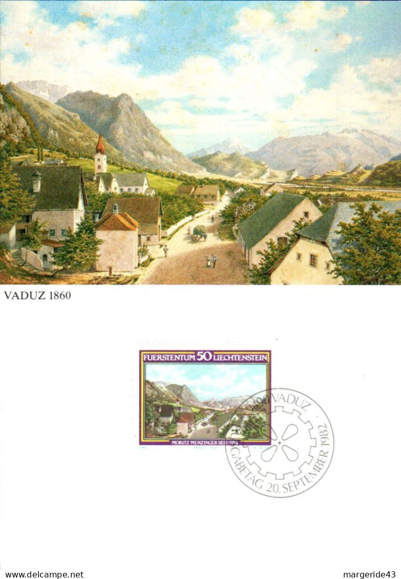 LIECHTENSTEIN LOT DE 36 CARTES MAXIMUM