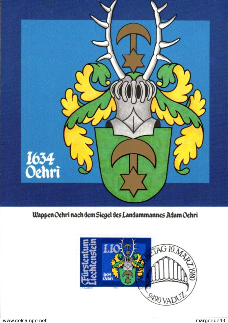 LIECHTENSTEIN LOT DE 36 CARTES MAXIMUM