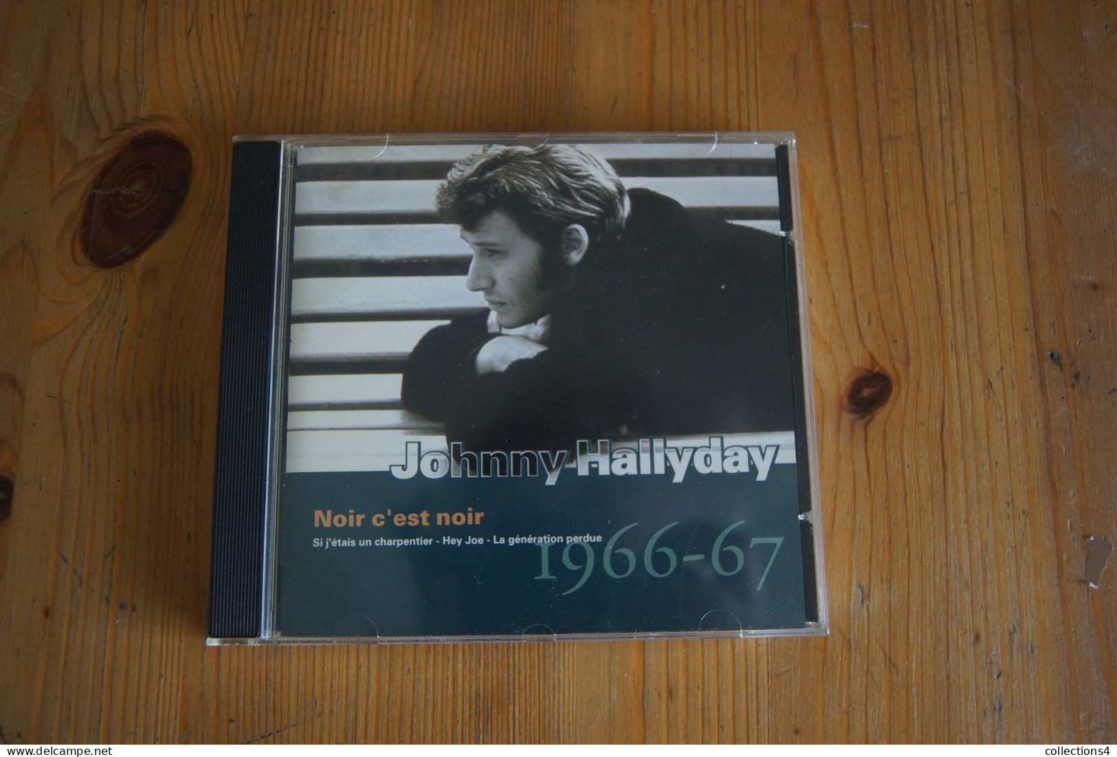 JOHNNY HALLYDAY NOIR C EST NOIR 1966-67  CD  SORTIE 1993 LIMITED EDITION - Rock