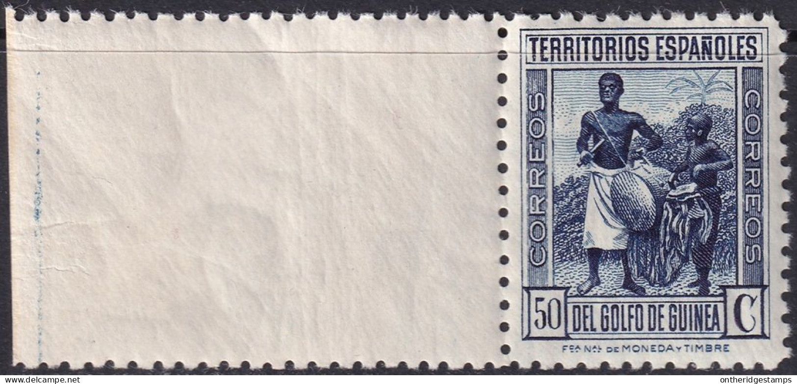 Spanish Guinea 1934 Sc 268 Ed 250 Margin Single MNH** - Guinea Spagnola