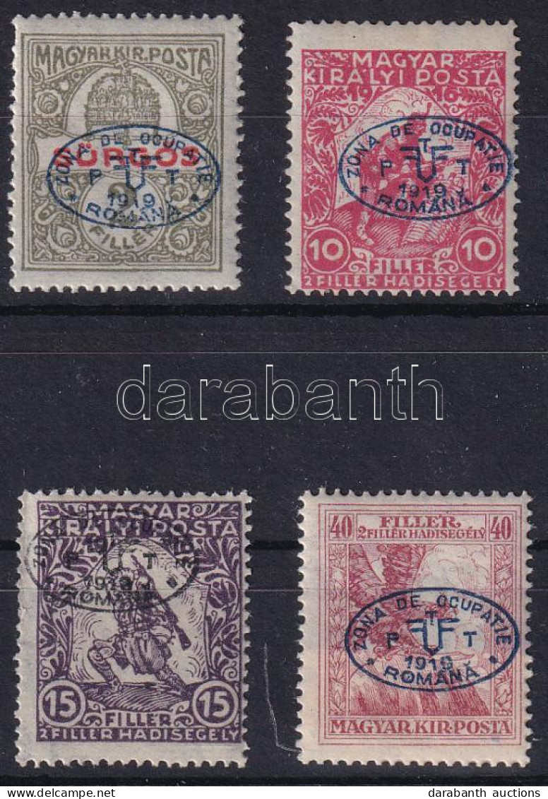 **, * Debrecen I. 1919 4 Db Bélyeg. Signed: Bodor - Otros & Sin Clasificación