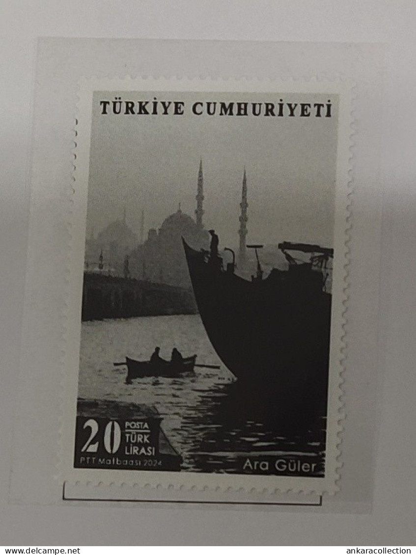 AC - TURKEY PORTFOLIO STAMPS ARA GULER  PHOTOJOURNALIST S/SERIES NUMBERED BLOCK SHEET & STAMP MNH ISTANBUL 14 MARCH 2024