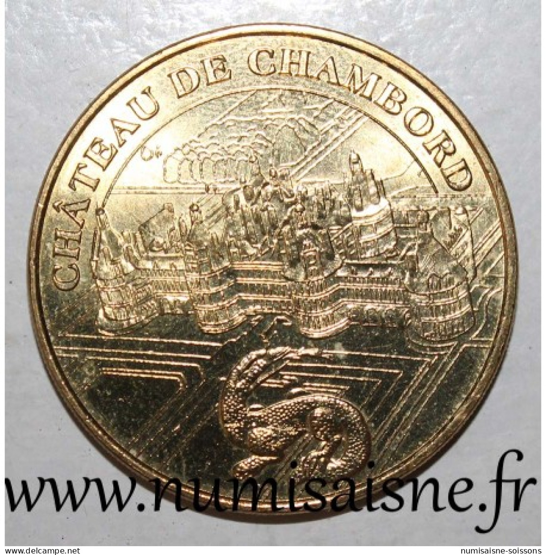 41 - CHAMBORD - CHATEAU ET SALAMANDRE - Monnaie De Paris - 2014 - 2014