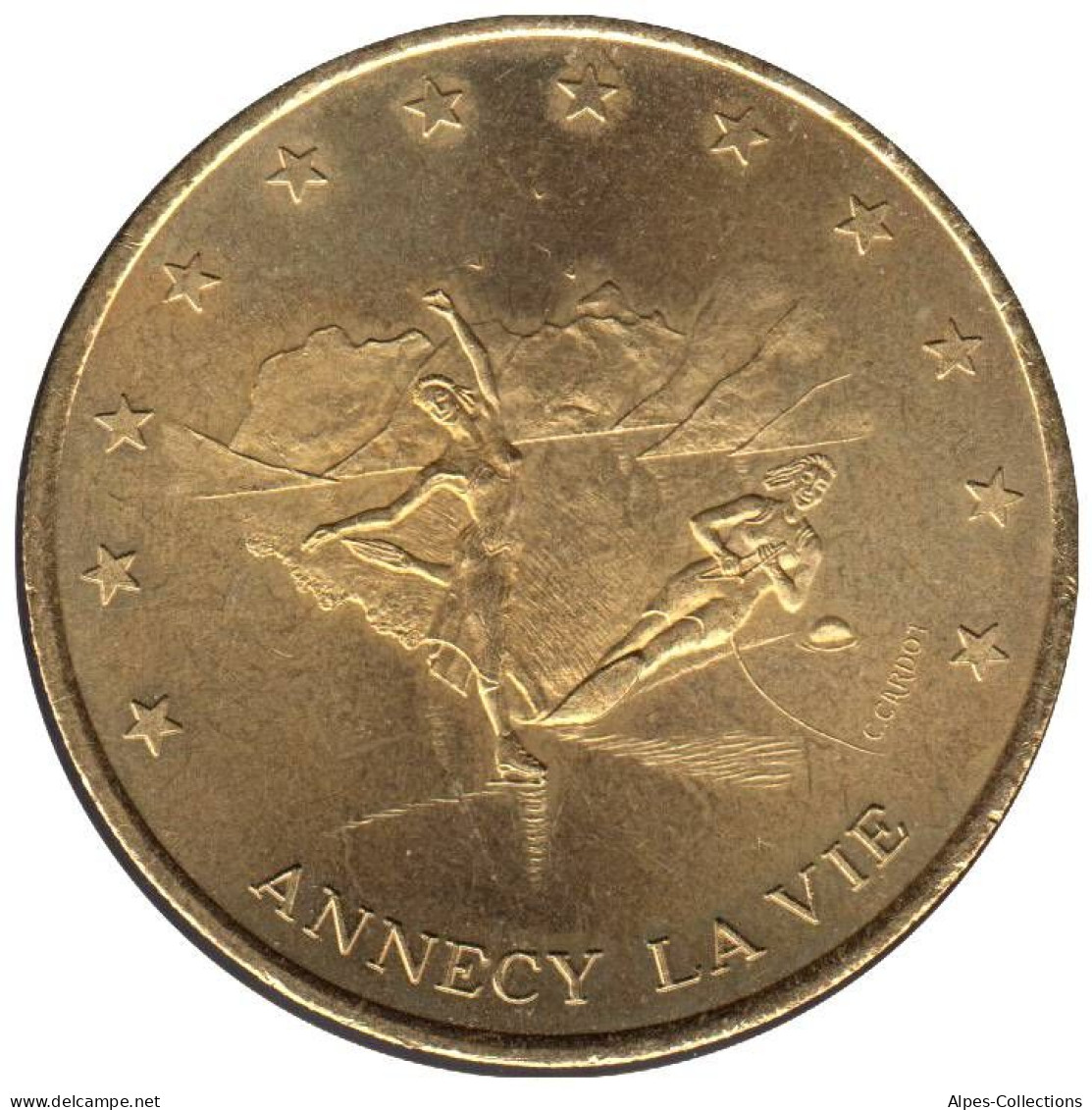 ANNECY - EU0010.1 - 1 EURO DES VILLES - Réf: T233 - 1997 - Euros Des Villes