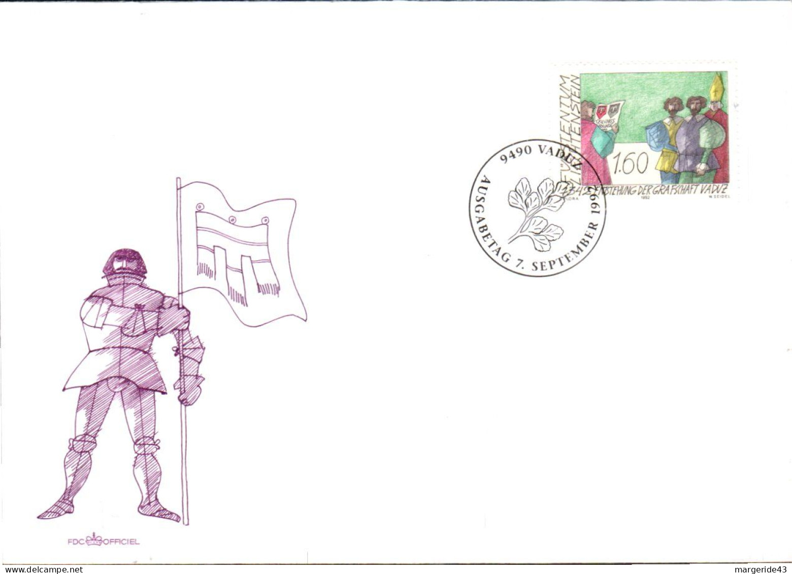 LIECHTENSTEIN LOT DE 77 FDC - Mezclas (max 999 Sellos)