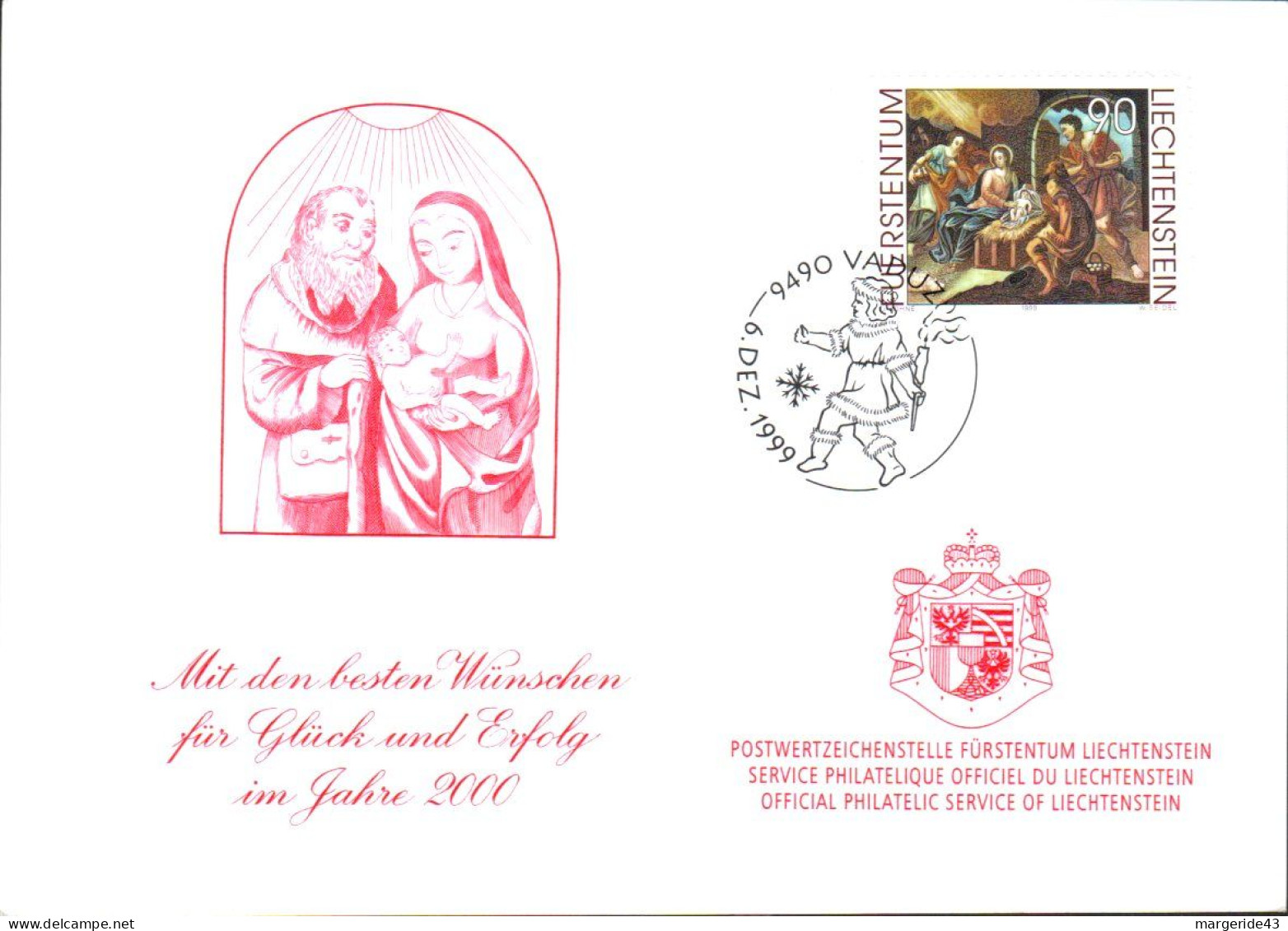 LIECHTENSTEIN LOT DE 77 FDC - Mezclas (max 999 Sellos)