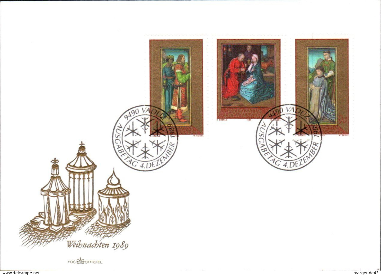 LIECHTENSTEIN LOT DE 77 FDC