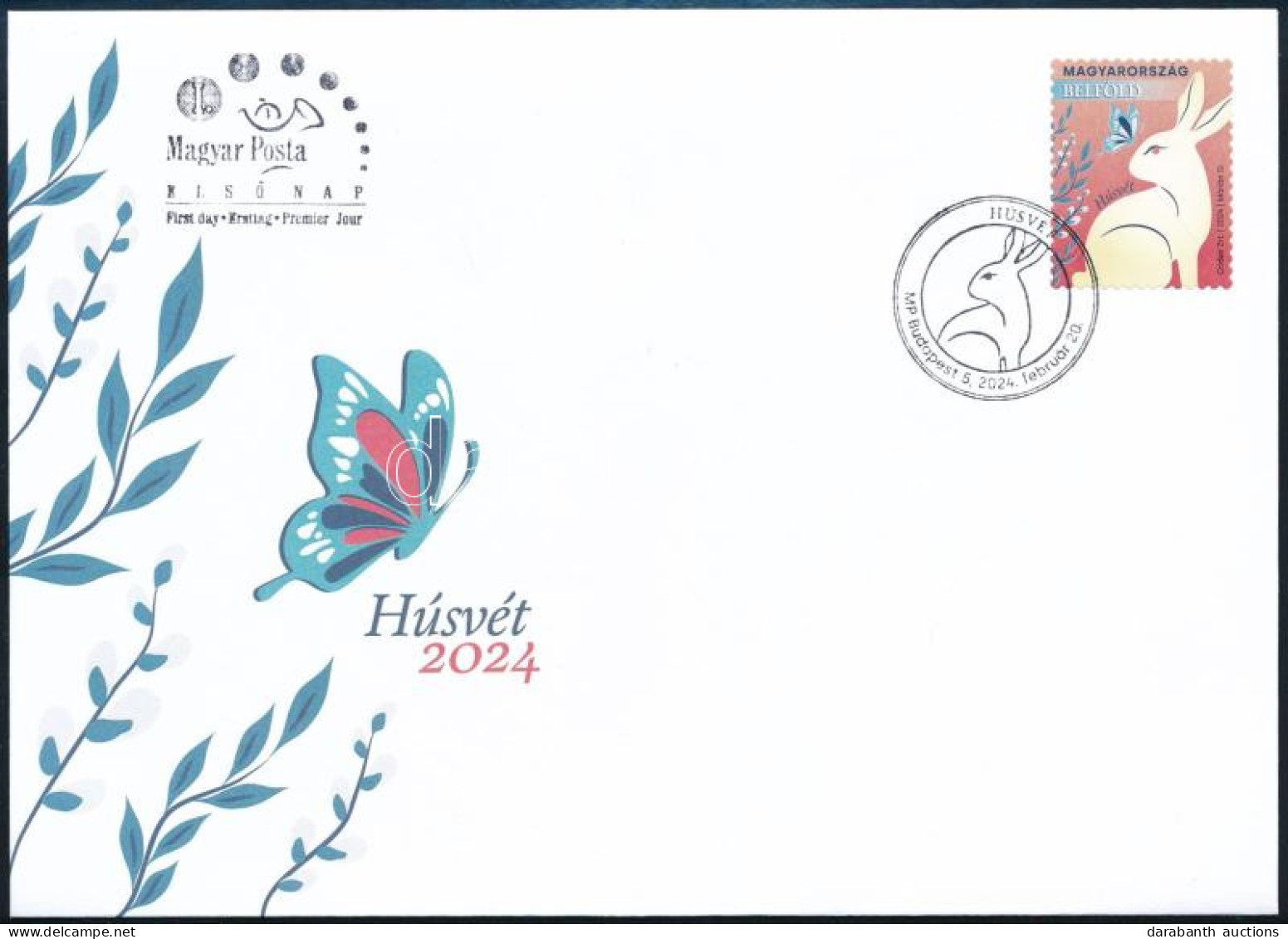 2024 Húsvét Bélyeg FDC-n - Other & Unclassified