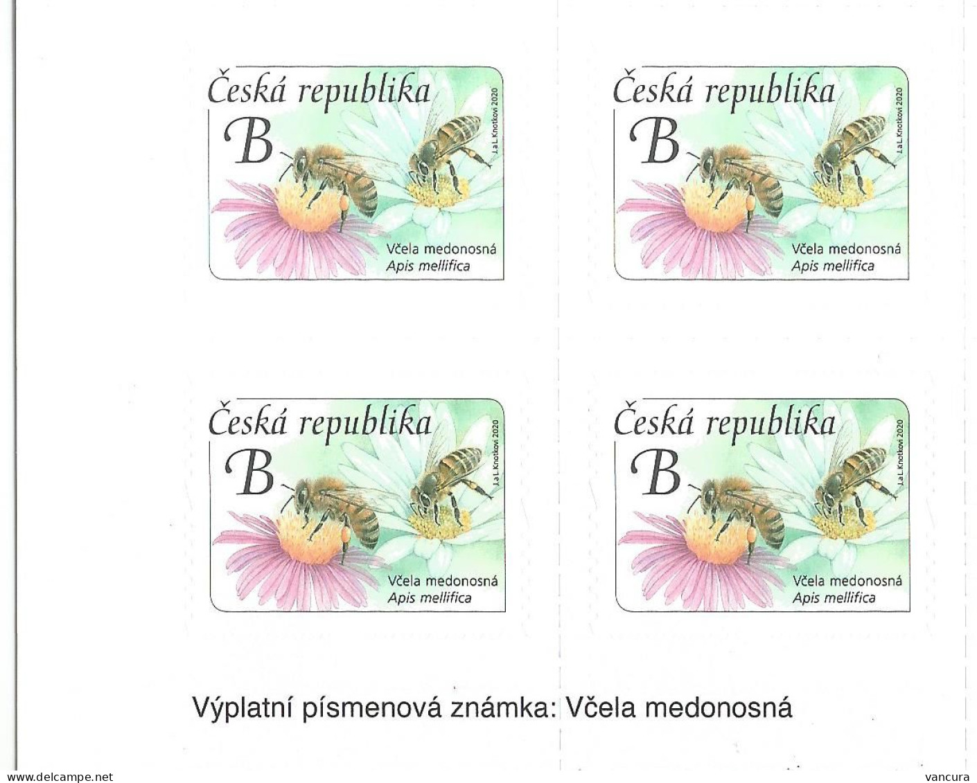 1069 Czech Republic Honey Bee 2020 - Nuovi