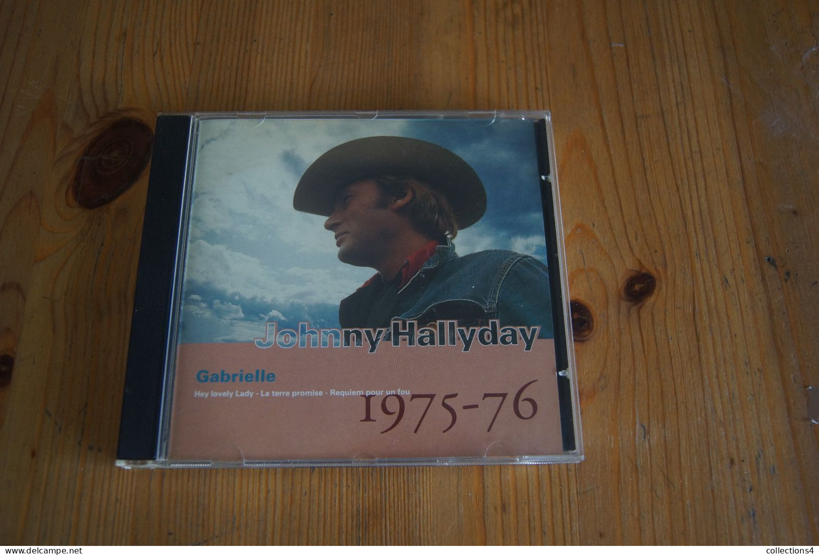 JOHNNY HALLYDAY GABRIELLE 1975-76  CD  SORTIE 1993 LIMITED EDITION VALEUR+ - Rock