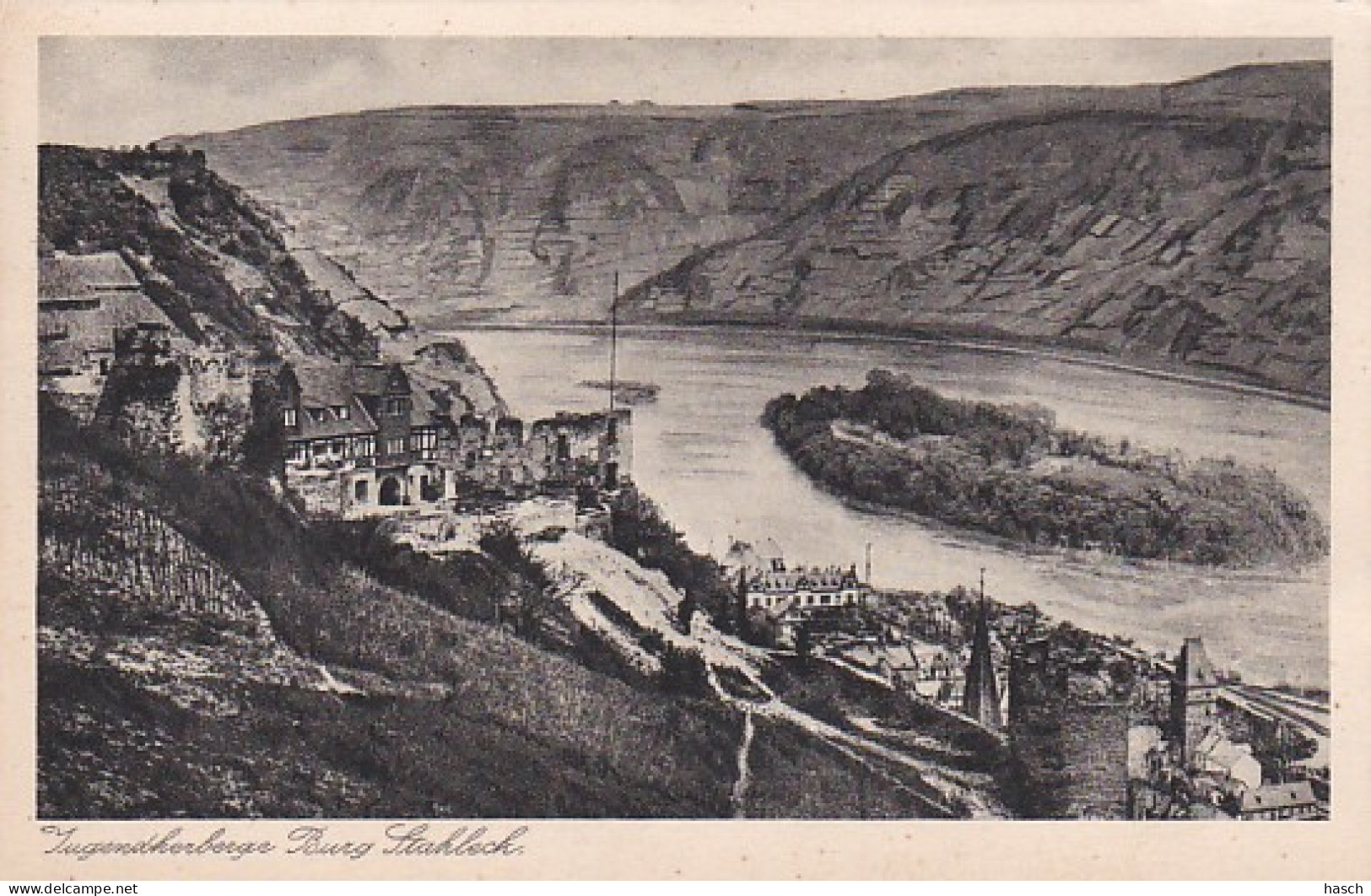 3817	78	Stahleck, Jugendherberge Burg Stahleck 1929 (sehen Ecken) - Bacharach