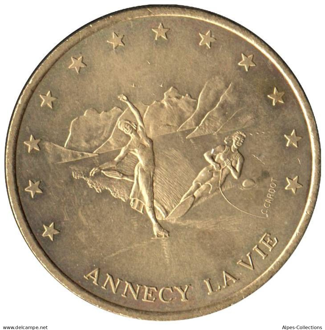 ANNECY - EU0010.4 - 1 EURO DES VILLES - Réf: T233 - 1997 - Euros De Las Ciudades