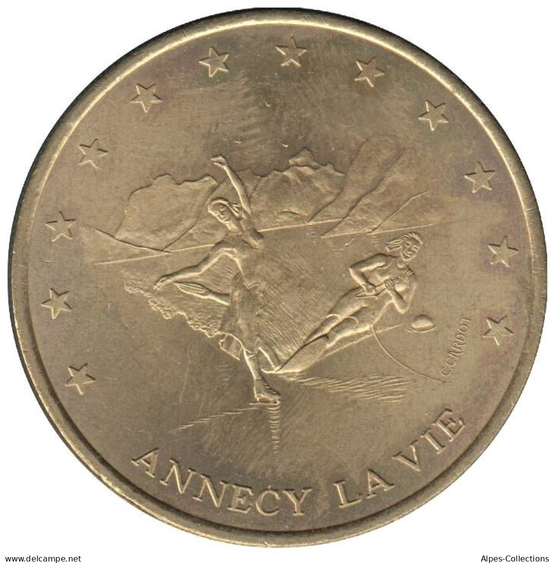 ANNECY - EU0010.5 - 1 EURO DES VILLES - Réf: T233 - 1997 - Euro Der Städte