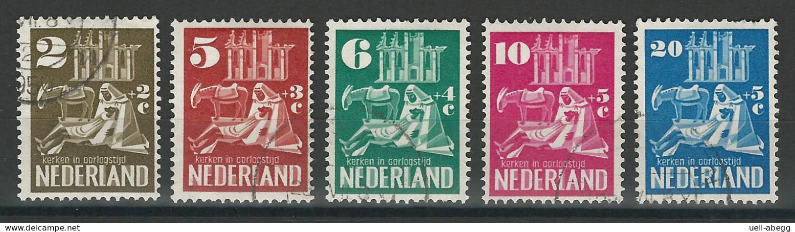 Niederlande NVPH 556-60, Mi 558-62 O - Used Stamps