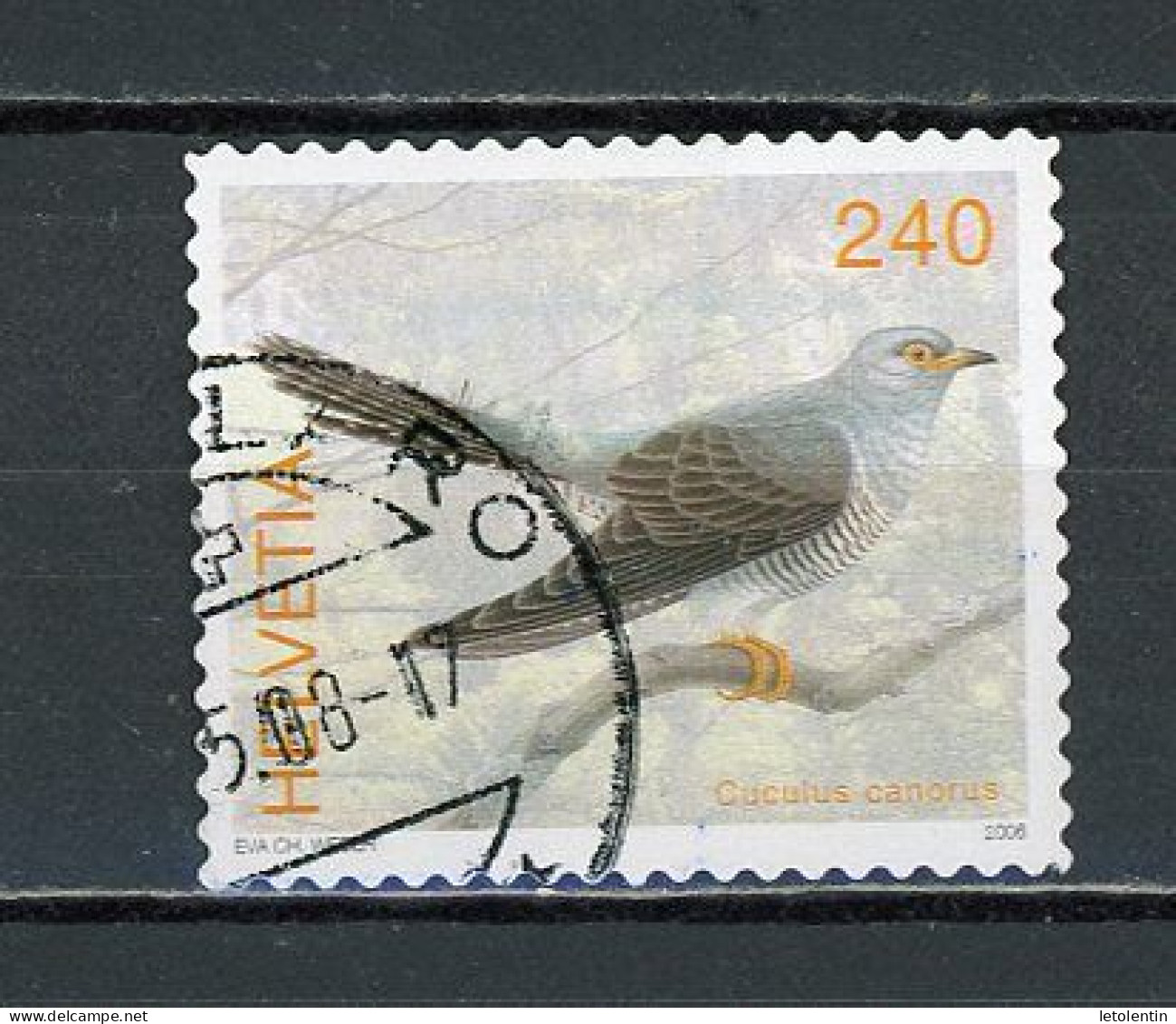 SUISSE - OISEAU - N° Yvert 1877 Obli. - Usati