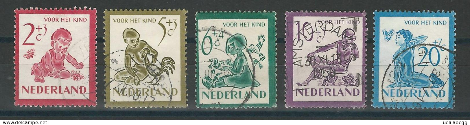 Niederlande NVPH 563-67, Mi 565-69 O - Used Stamps