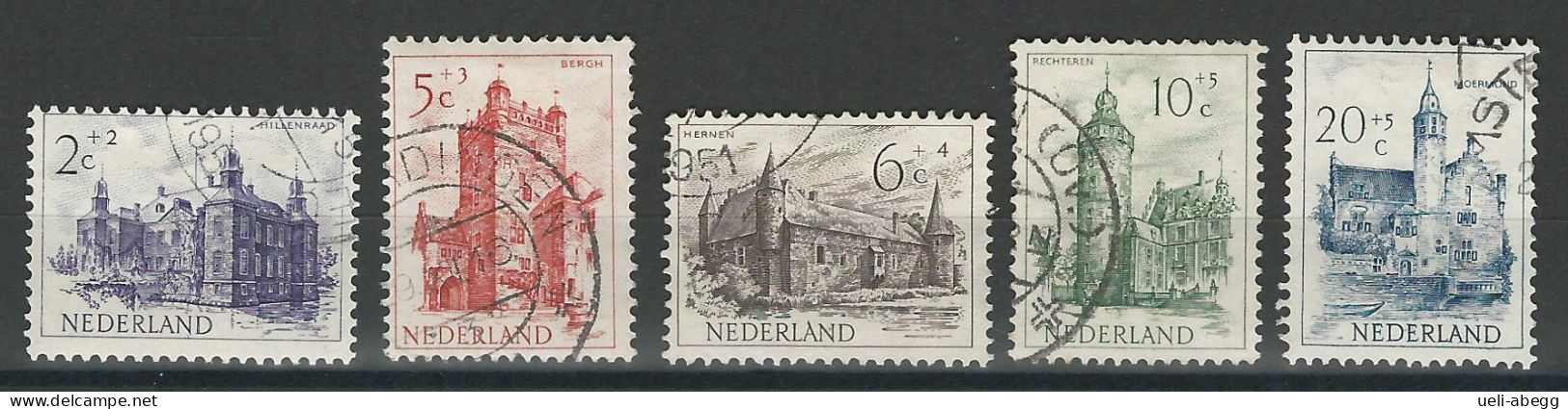 Niederlande NVPH 568-72, Mi 570-74 O - Used Stamps
