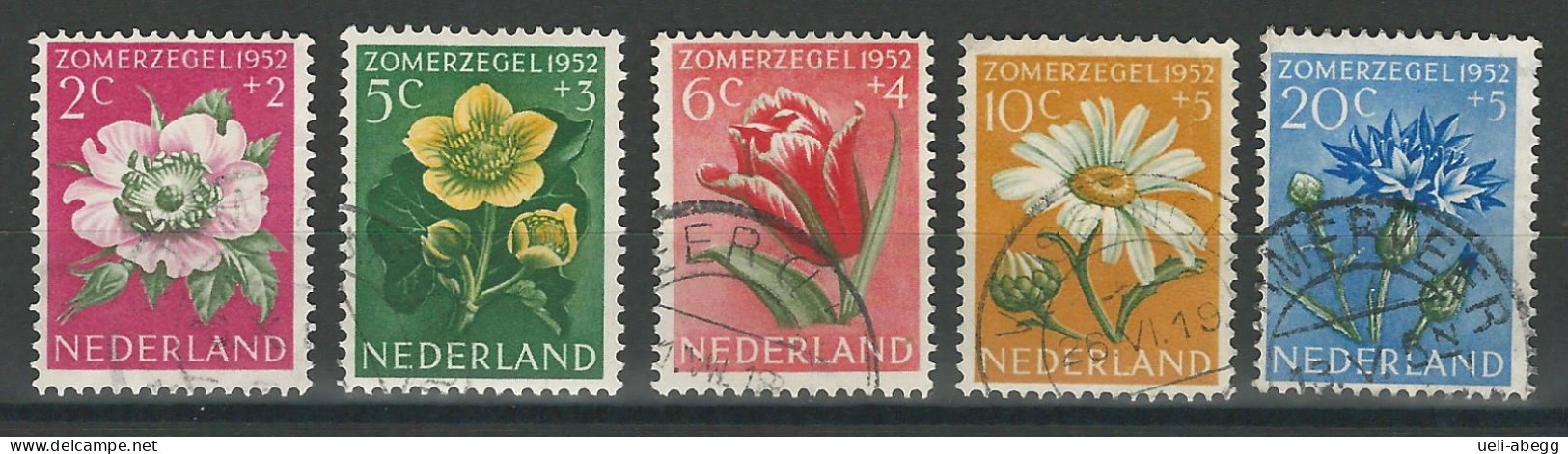 Niederlande NVPH 583-87, Mi 588-92 O - Used Stamps