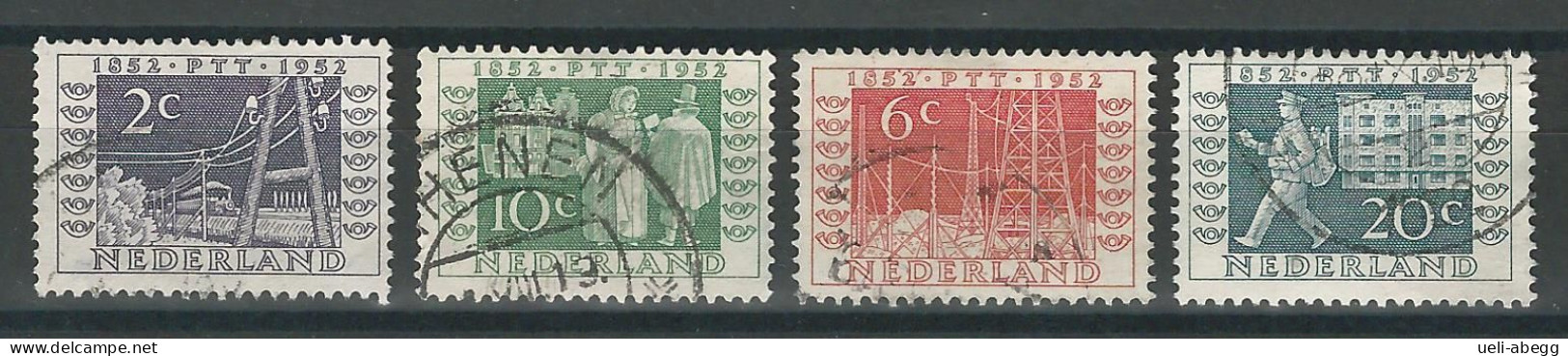 Niederlande NVPH 588-91, Mi 593-96 O - Oblitérés