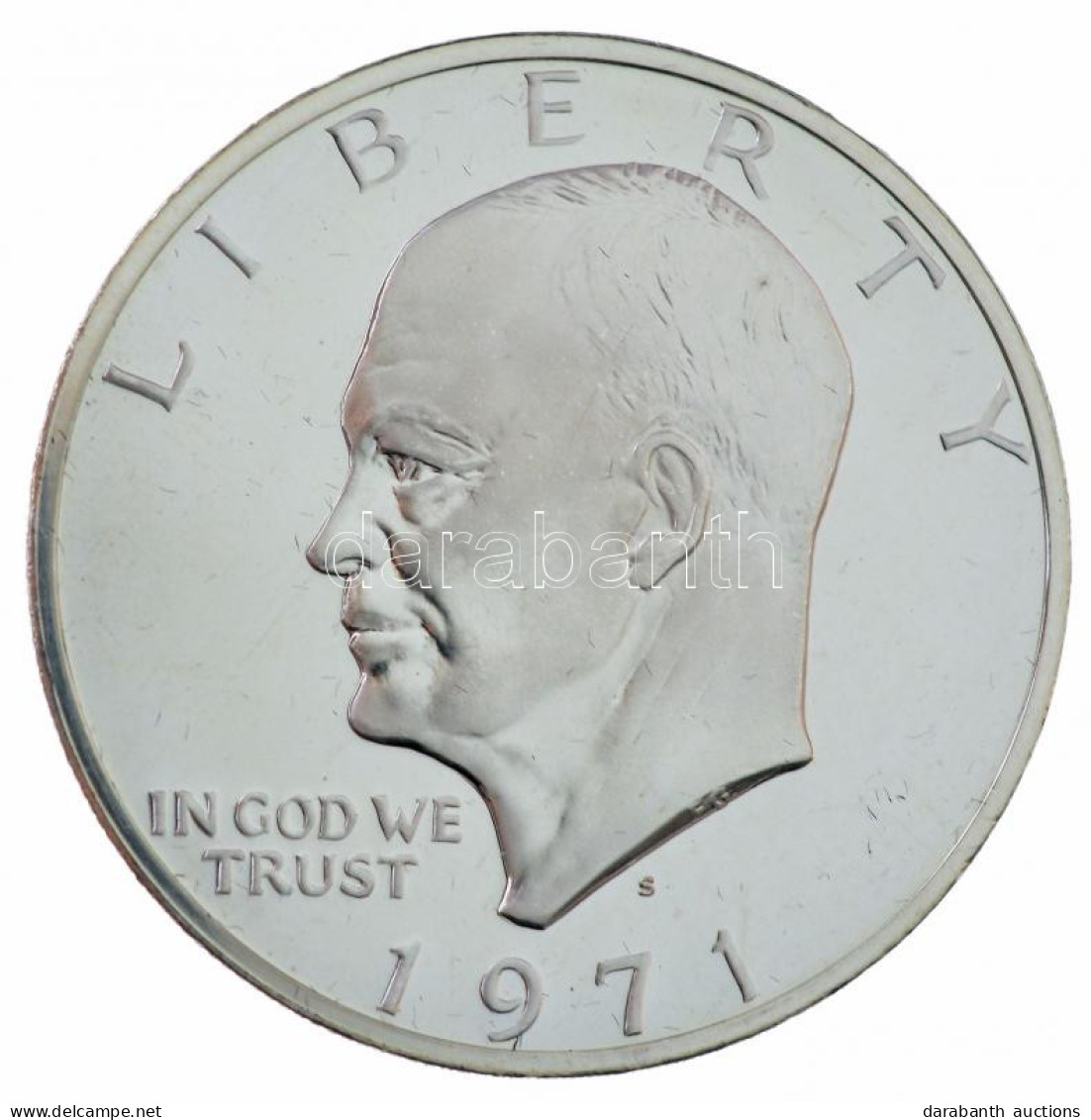 Amerikai Egyesült Államok 1971S 1$ Ag "Eisenhower" T:PP USA 1971S 1 Dollar Ag "Eisenhower" C:PP Krause KM#203a - Non Classés