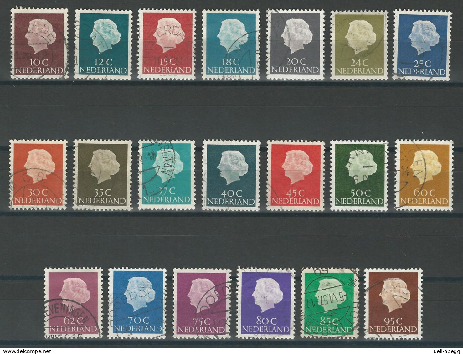 Niederlande NVPH 617-36, Mi 620-29 ++ O - Used Stamps