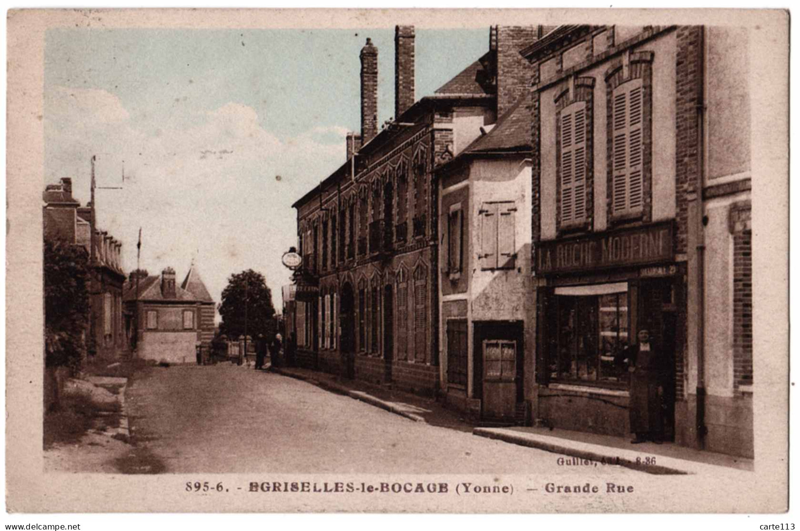 89 - B24736CPA - EGRISELLES LE BOCAGE - Grande Rue - La Ruche Moderne - Très Bon état - YONNE - Egriselles Le Bocage