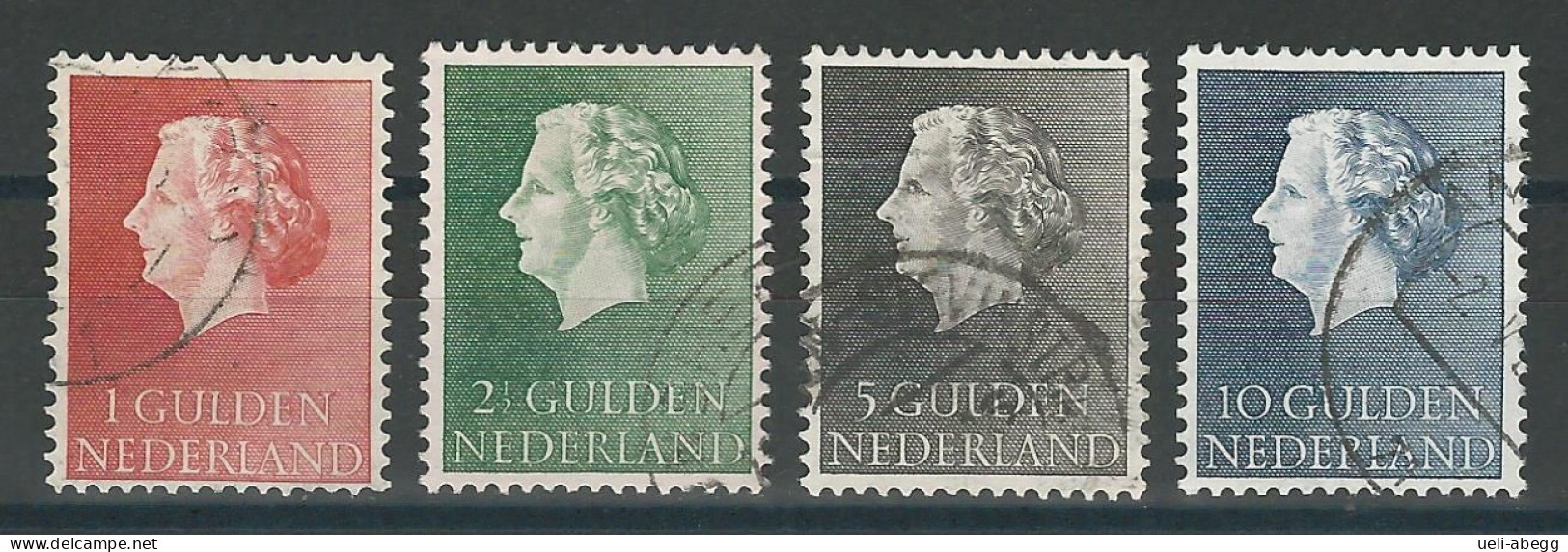 Niederlande NVPH 637-40 , Mi 647-48, 661, 706 O - Used Stamps
