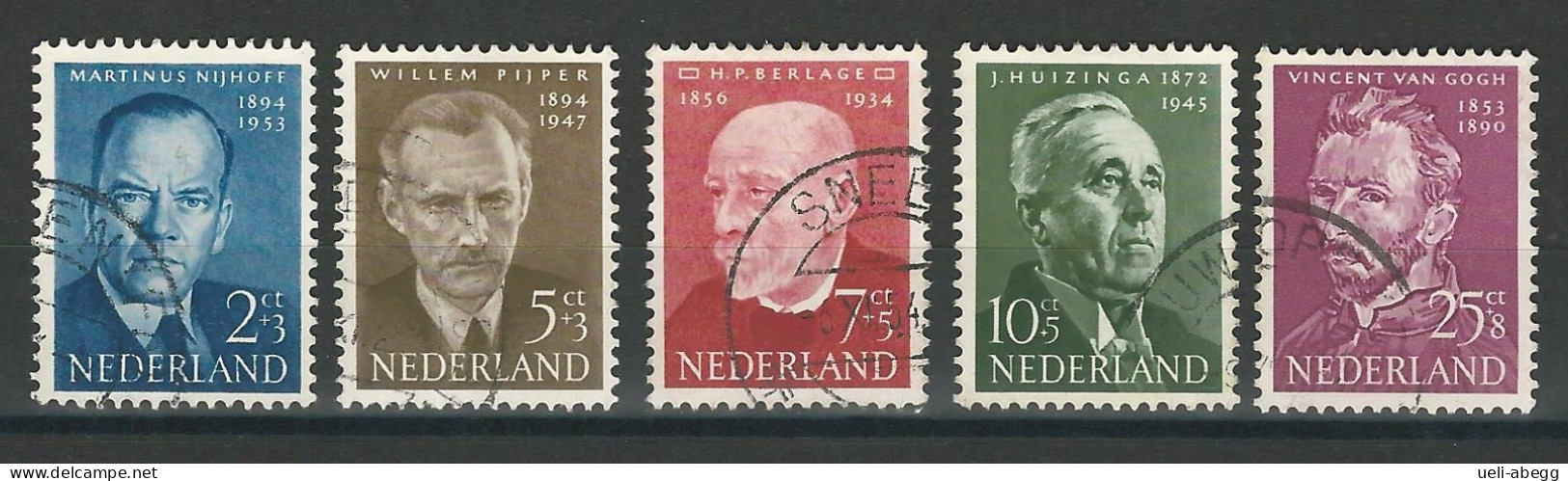 Niederlande NVPH 641-45 , Mi 636-40 O - Gebraucht