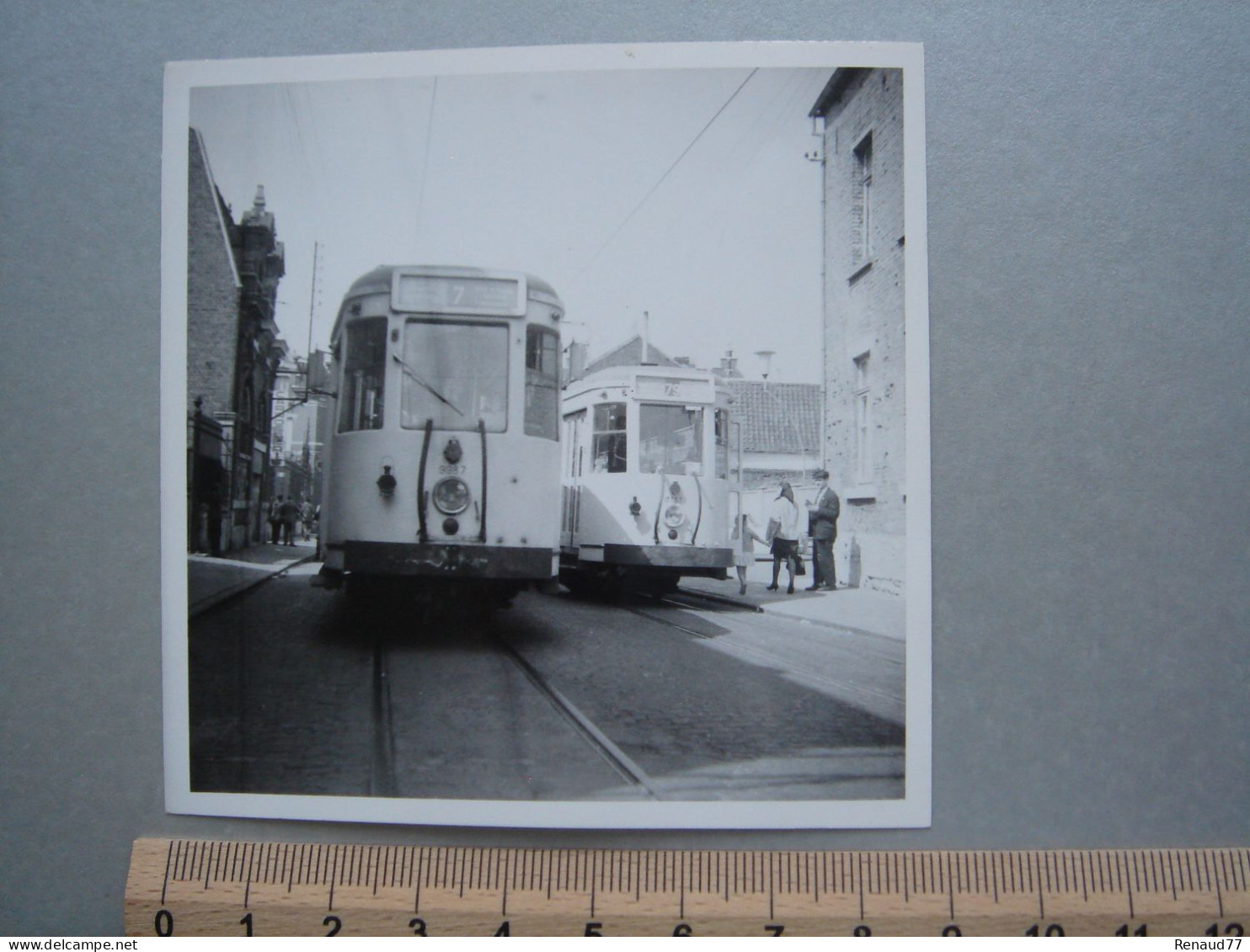 Photo - Quiévrain - Rue Des Wagnons - Tram - Tramway - Ligne 7 - Quiévrain