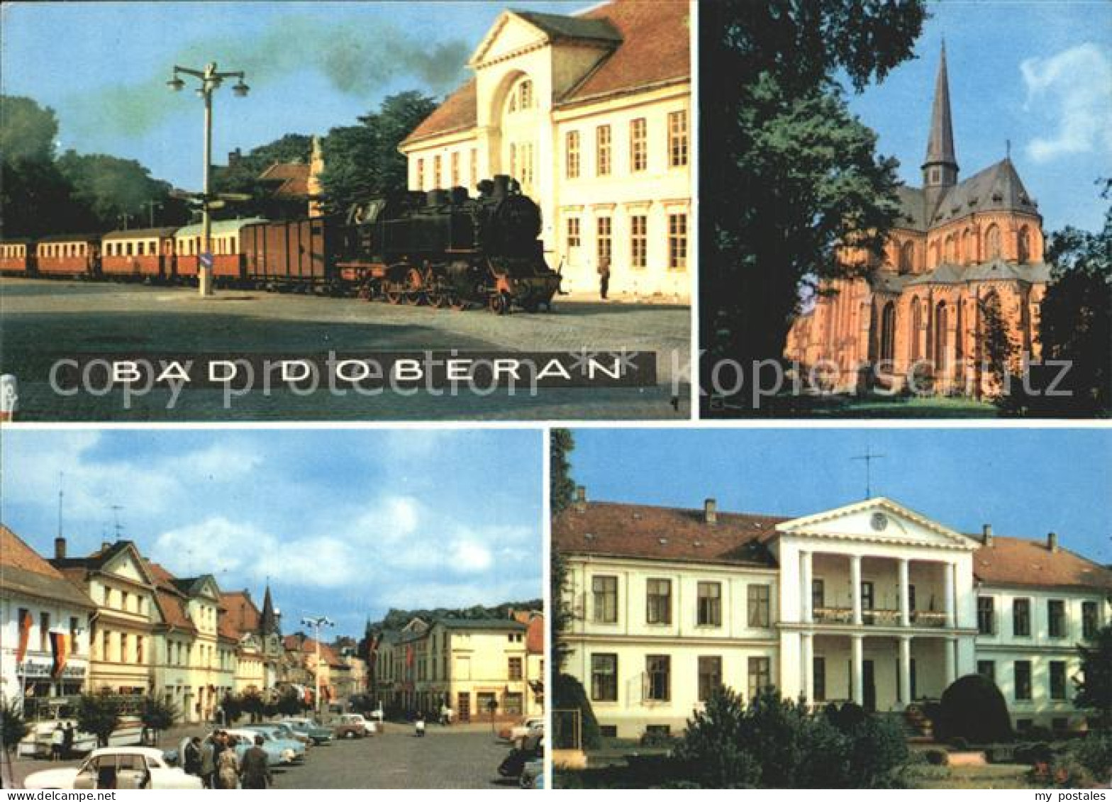 72324679 Bad Doberan Baederbahn Markt Klosterkirche Moorbad Bad Doberan - Heiligendamm