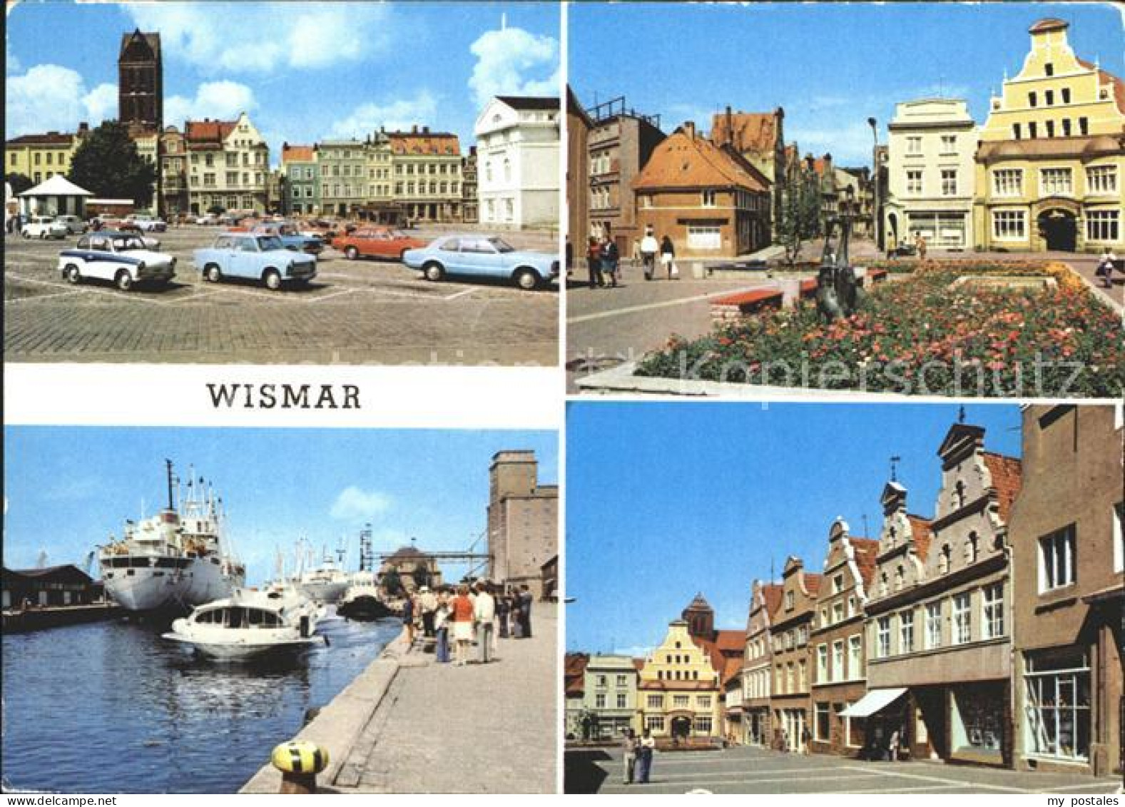 72324660 Wismar Mecklenburg Hafen Markt Kraemerstrasse Wismar - Wismar