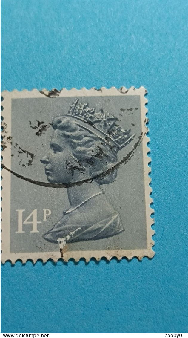 GRANDE-BRETAGNE - Kingdom Of Great Britain - Timbre 1971 : Reine Elizabeth II - Gebraucht
