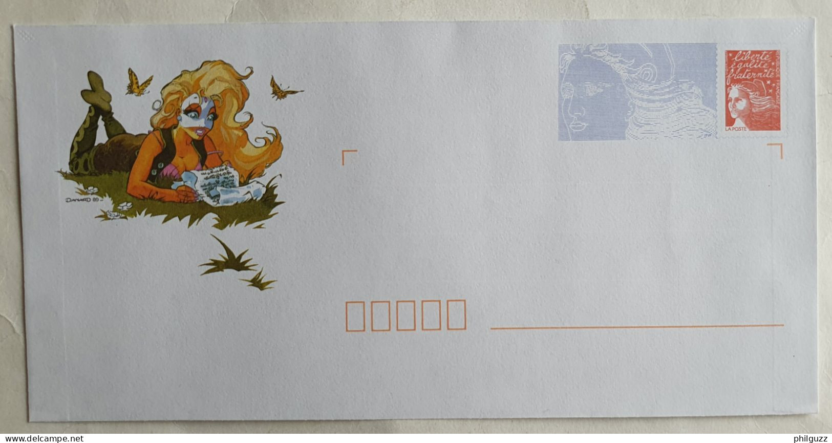 Entier Postal Neuf France DANARD MARLYSA TIRAGE Limité - Ansichtskarten