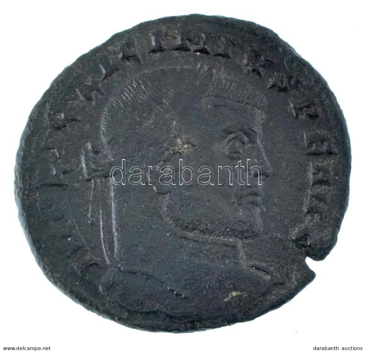 Római Birodalom / Siscia / I. Licinius 313-317. AE Follis Bronz (6,58g) Műanyag Tokban T:XF,VF Roman Empire / Siscia / L - Unclassified